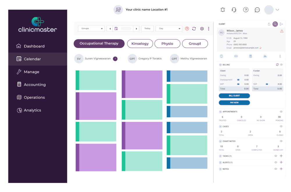 Scheduling-Organized-Calendar-View