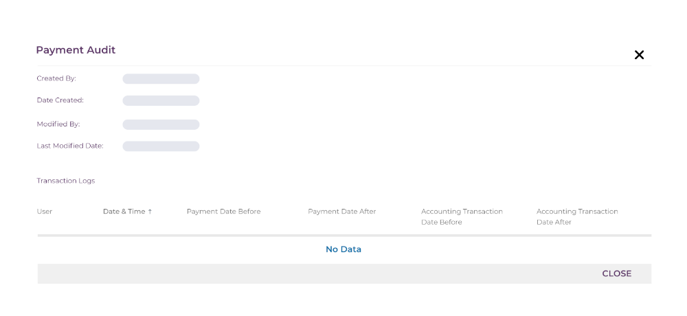 Payment Audit