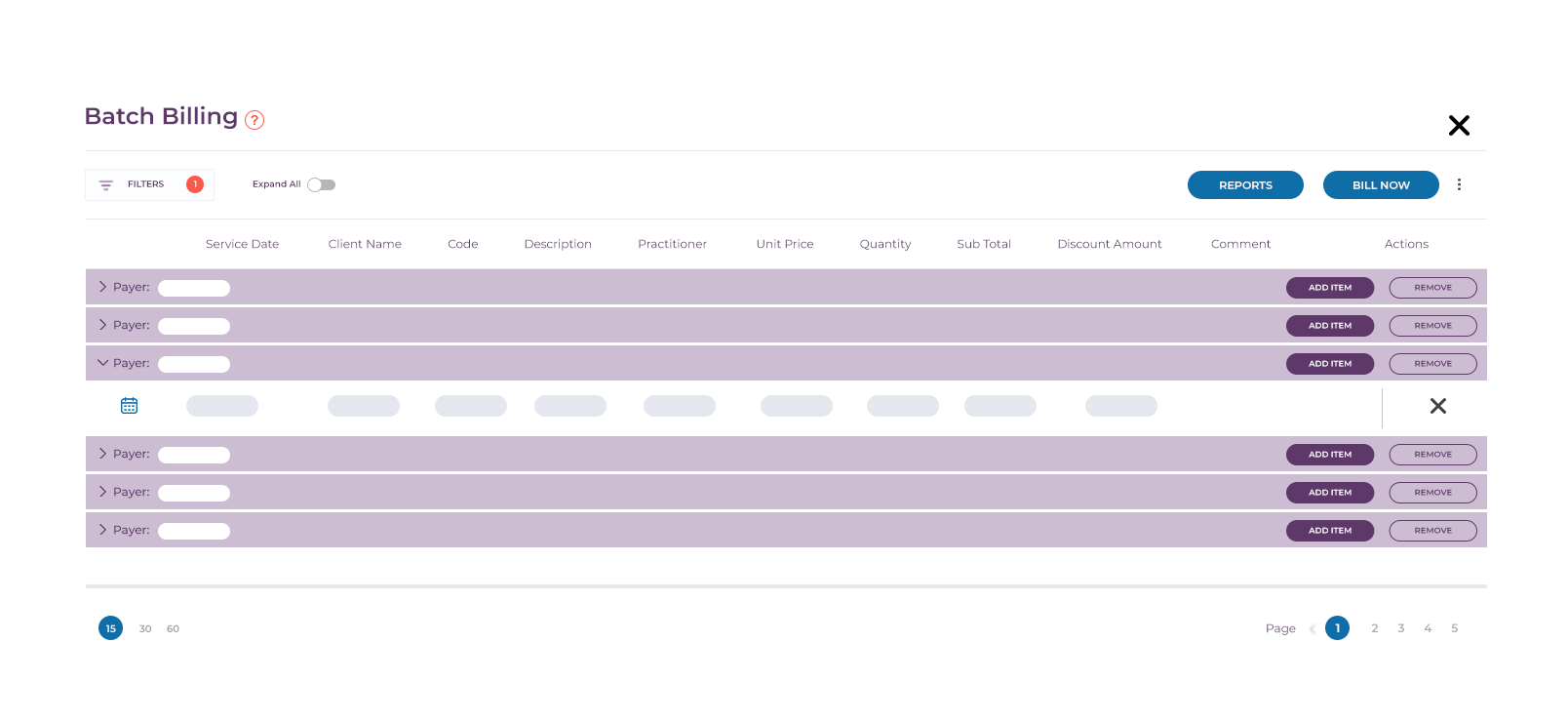 Batch Billing
